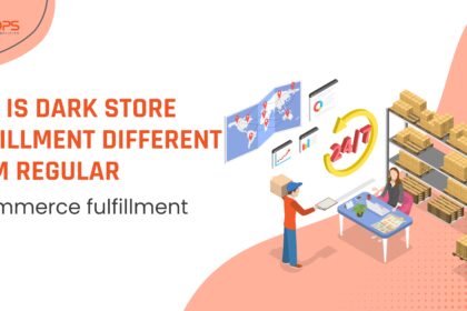 How is dark store fulfillment different from regular E-commerce fulfillment