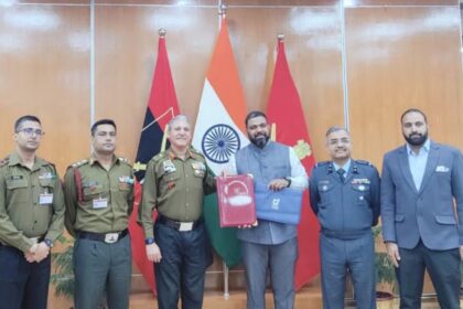 Indian Army officers participating in logistics training at IIM Indore