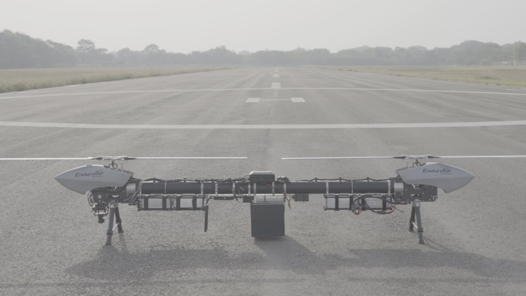 Indian Army receives Sabal 20 logistics drone from Endure Air for enhanced operations.