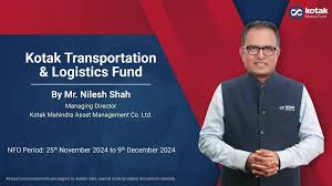 Kotak Mahindra AMC announces the launch of its new Transportation & Logistics Fund.