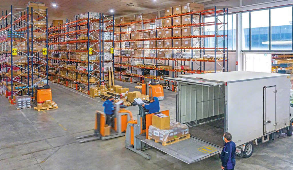 Sustainable warehouse management practices including energy efficiency, automation, recycling, and efficient space utilization.