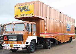 VRL Logistics trucks on the road, reflecting operational efficiency and growth.