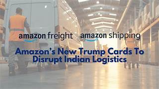 Amazon Freight and Shipping leverage tech-driven logistics, offering efficient transportation and shipping services in India.