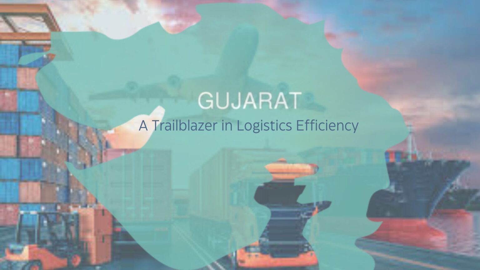 SCM Spectrum - A busy logistics hub in Gujarat, showcasing efficient transportation and infrastructure.