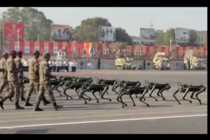 SCM Spectrum - Indian Army robotic systems assisting in logistics operations in mountainous regions.