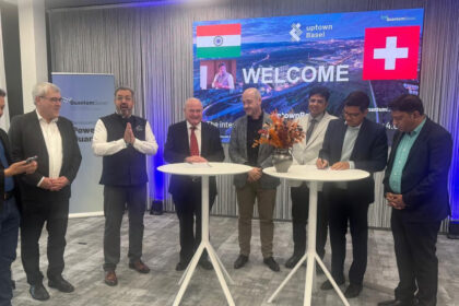 SCM Spectrum - Telangana and QuantumBasel partnership for India's first Quantum Hub in Hyderabad.