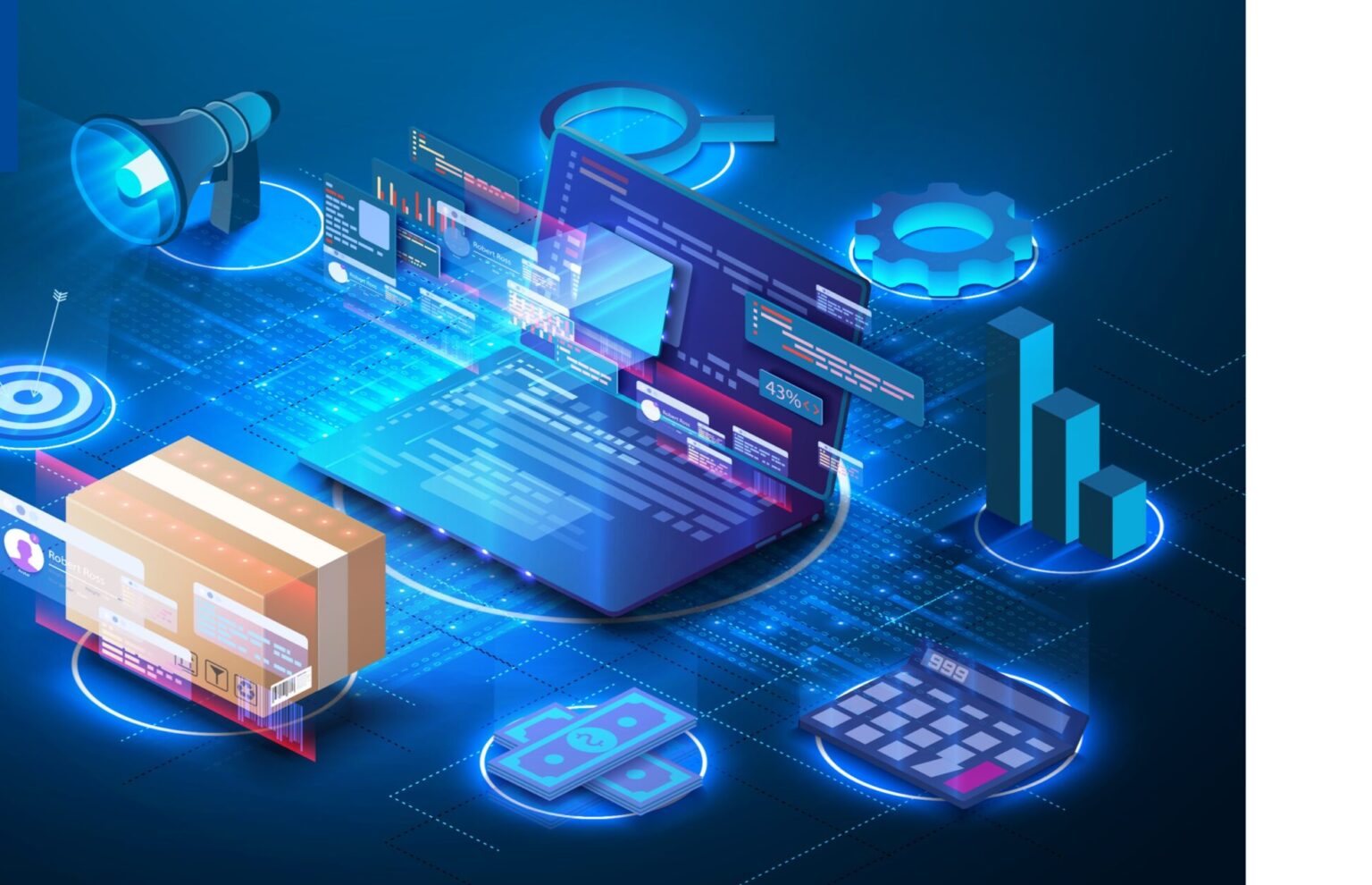 SCM Spectrum - Real-time analytics and automation transform traditional supply chains, enabling proactive, data-driven decision-making.