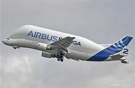 SCM Spectrum - Airbus Beluga transport aircraft during operation.