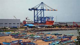 SCM Spectrum - Construction of Vizhinjam Port in Kerala, India’s future largest maritime hub.