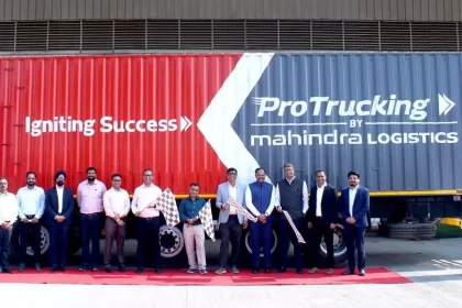 SCM Spectrum - Mahindra Logistics and Asian Paints trucks transporting goods for improved supply chain efficiency.