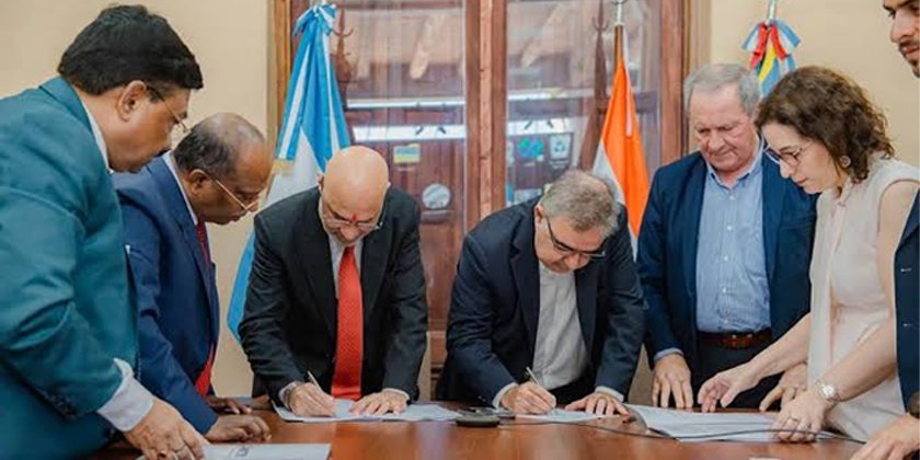 SCM Spectrum - Indian and Argentine officials signing an MoU to strengthen lithium supply chains for electric vehicles and renewable energy.