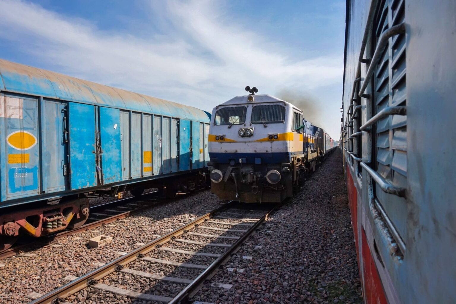 SCM Spectrum - India-Bangladesh freight train crossing the border, resuming operations after nine months.