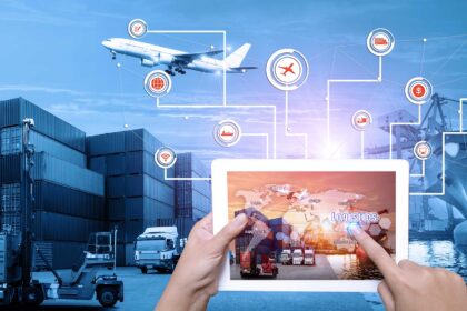 SCM Spectrum - Technological advancements in Indian logistics, including drone deliveries and AI-powered supply chain management.