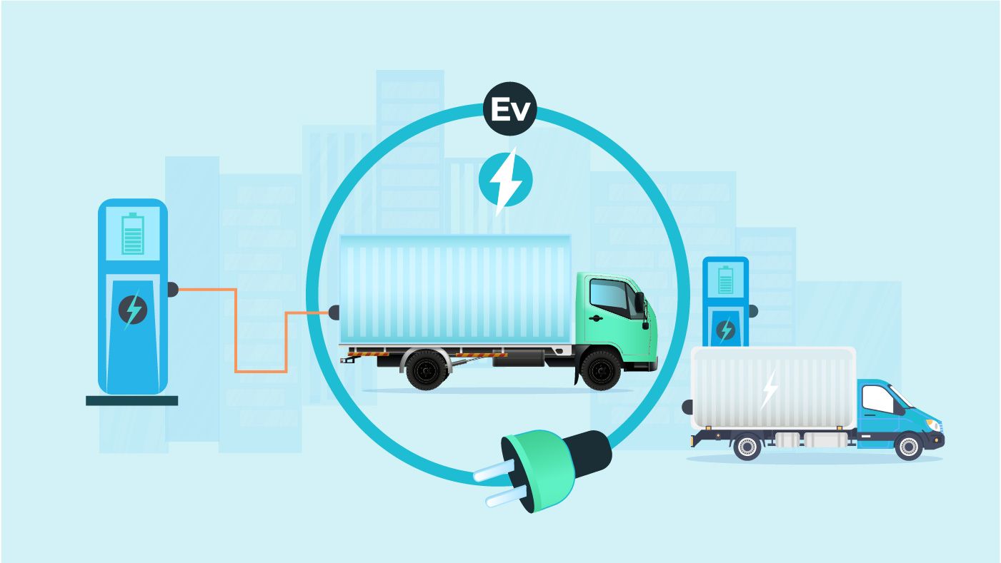 SCM SPECTRUM - Electric delivery vehicles being managed using smart fleet technology