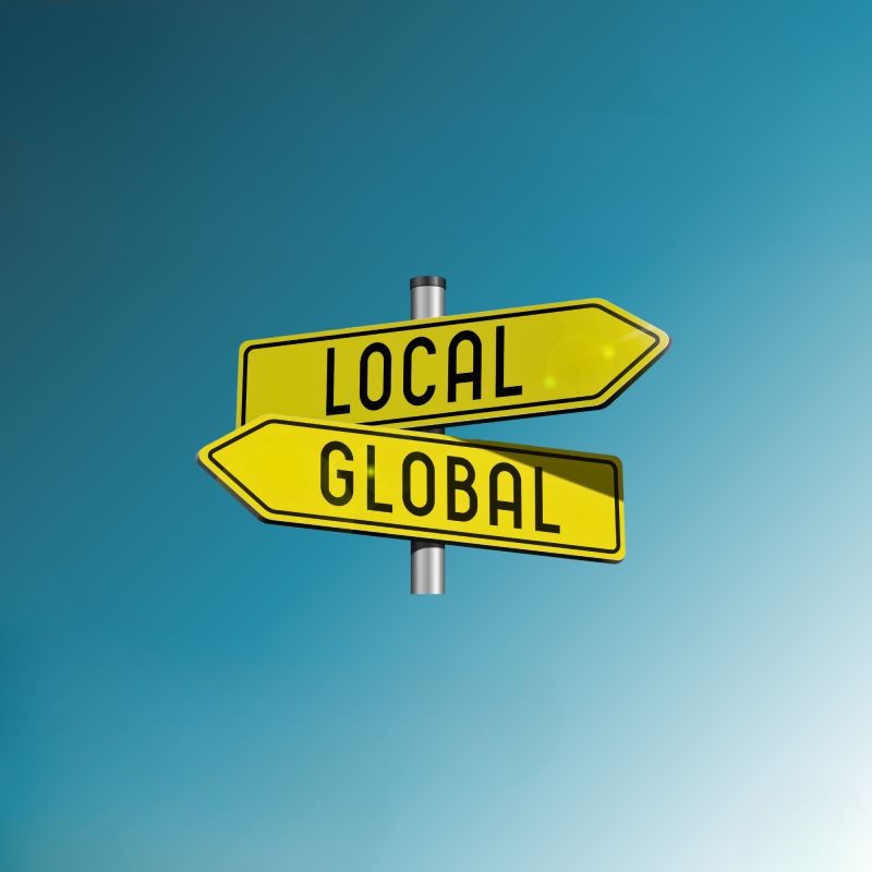 Comparison of local and global food sourcing strategies
