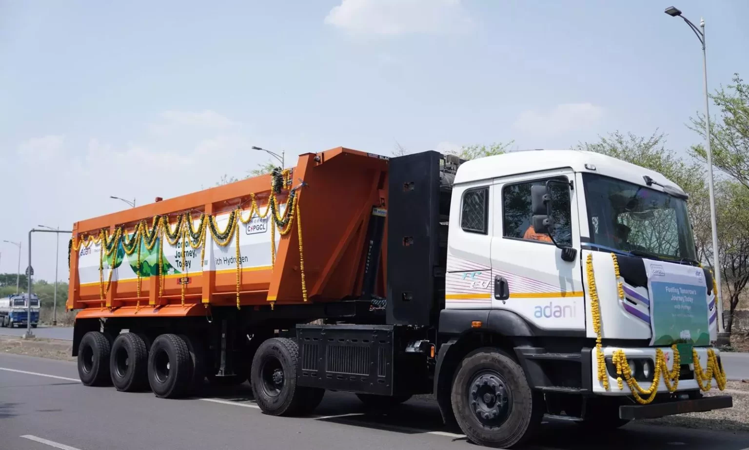 scm spectrum - Hydrogen-powered truck by Adani Group launched for mining logistics in India
