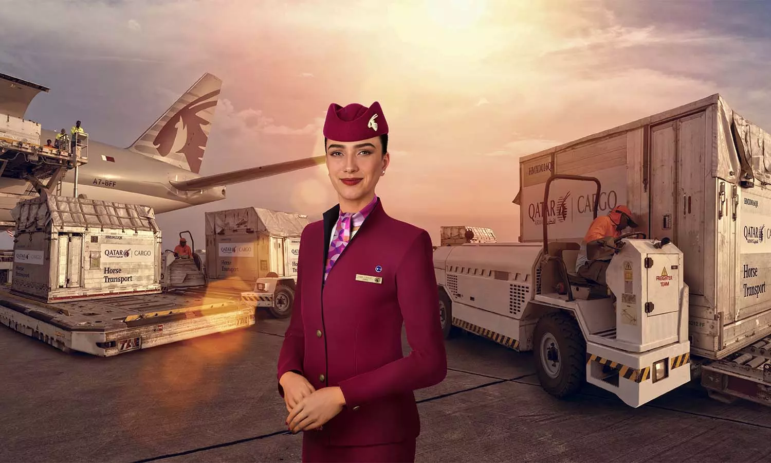 Qatar Airways Cargo showcases Sama AI digital crew at Air Cargo Europe 2025 in Munich