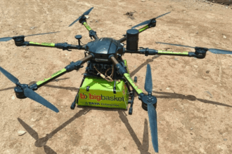 SCM SPECTRUM - BigBasket drone delivery service in Bengaluru, revolutionizing quick commerce.