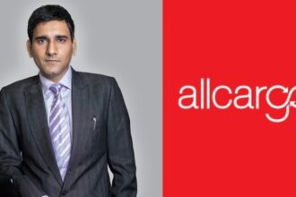 scm spectrum - Ravi Jhakar, newly appointed CFO of Allcargo Logistics, in a corporate setting.