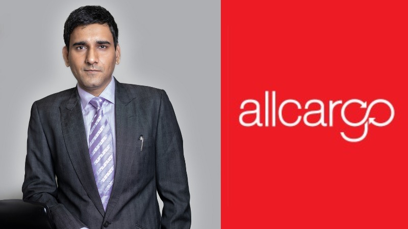 scm spectrum - Ravi Jhakar, newly appointed CFO of Allcargo Logistics, in a corporate setting.